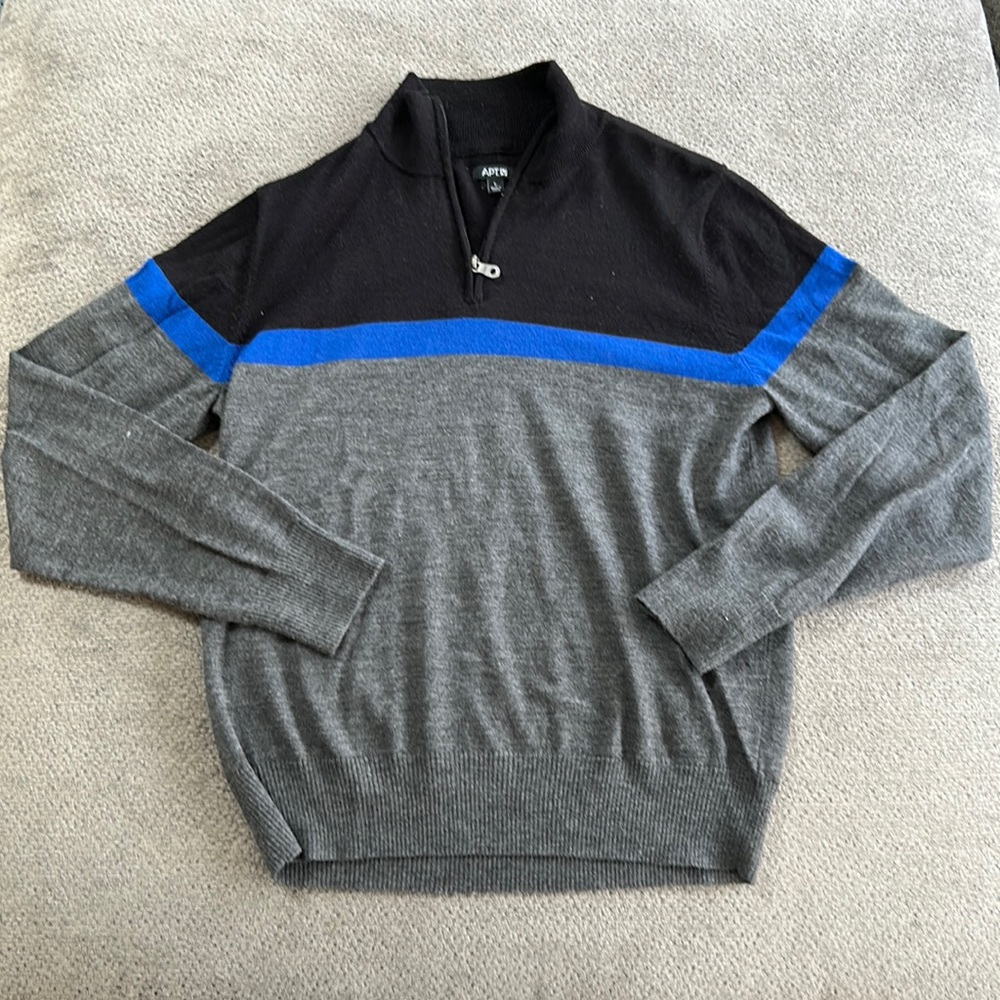 Men’s Apt 9 Quarter Zip Sweater